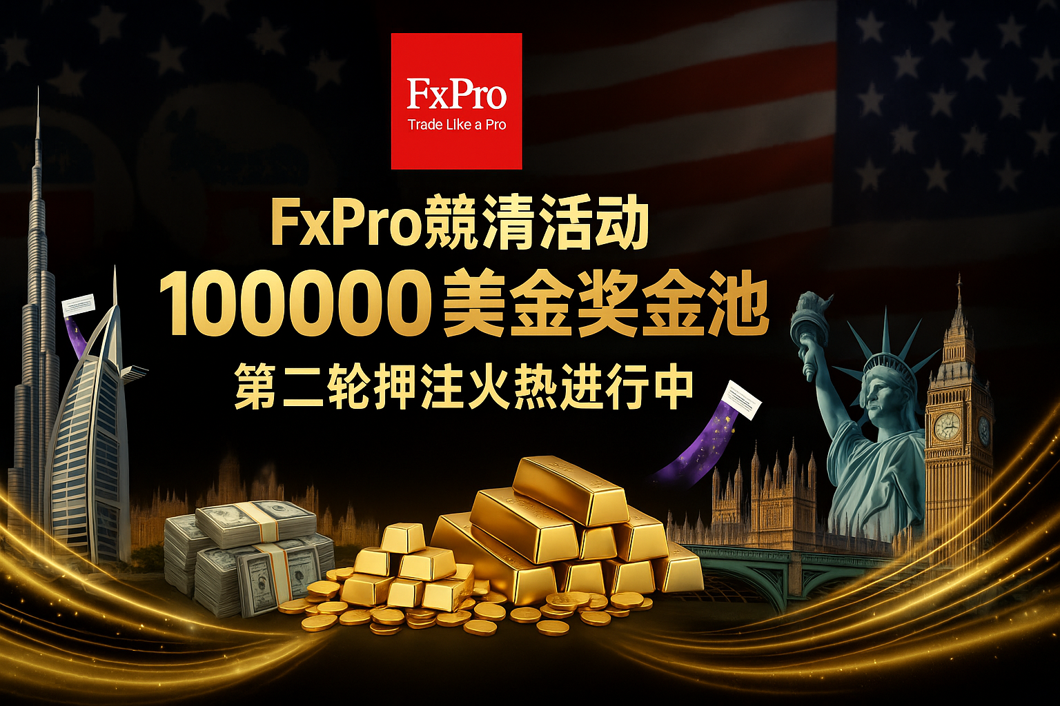 FxPro $100,000 Prize Pool – Round 2 Now Live!